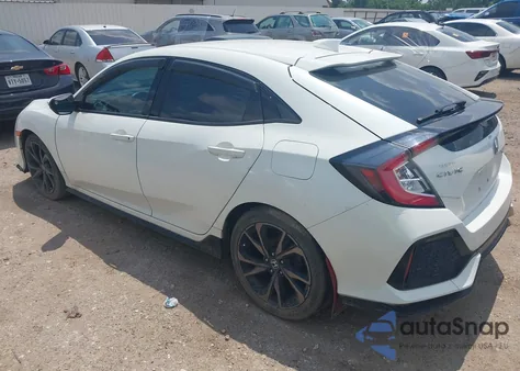 2019 Honda Civic Sport из США, поврежденный, VIN SHHFK7G41KU212074